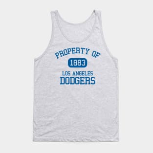 Property of Los Angeles Dodgers Tank Top